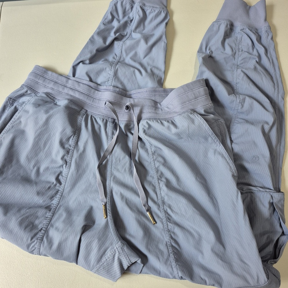 Lululemon Pants Womens Medium Blue Dance Studio Cargo Jogger Mid-Rise Relaxed